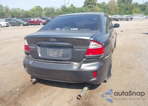 2009 Subaru Legacy 2.5I z USA, uszkodzony, nr VIN 4S3BL616496214778